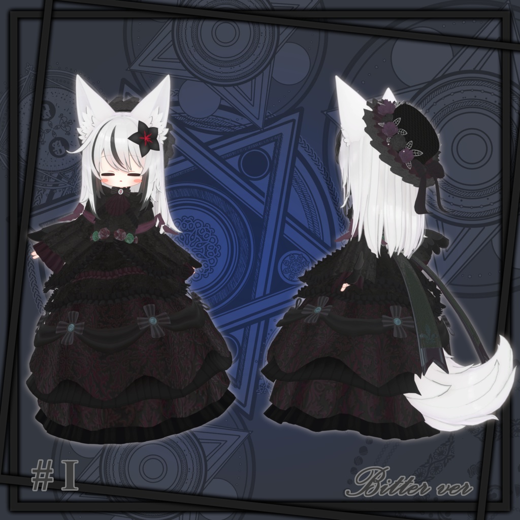 【Free-無料-】衣装#I(6 アバター対応) -Cloth#I (For 6 avatars)-