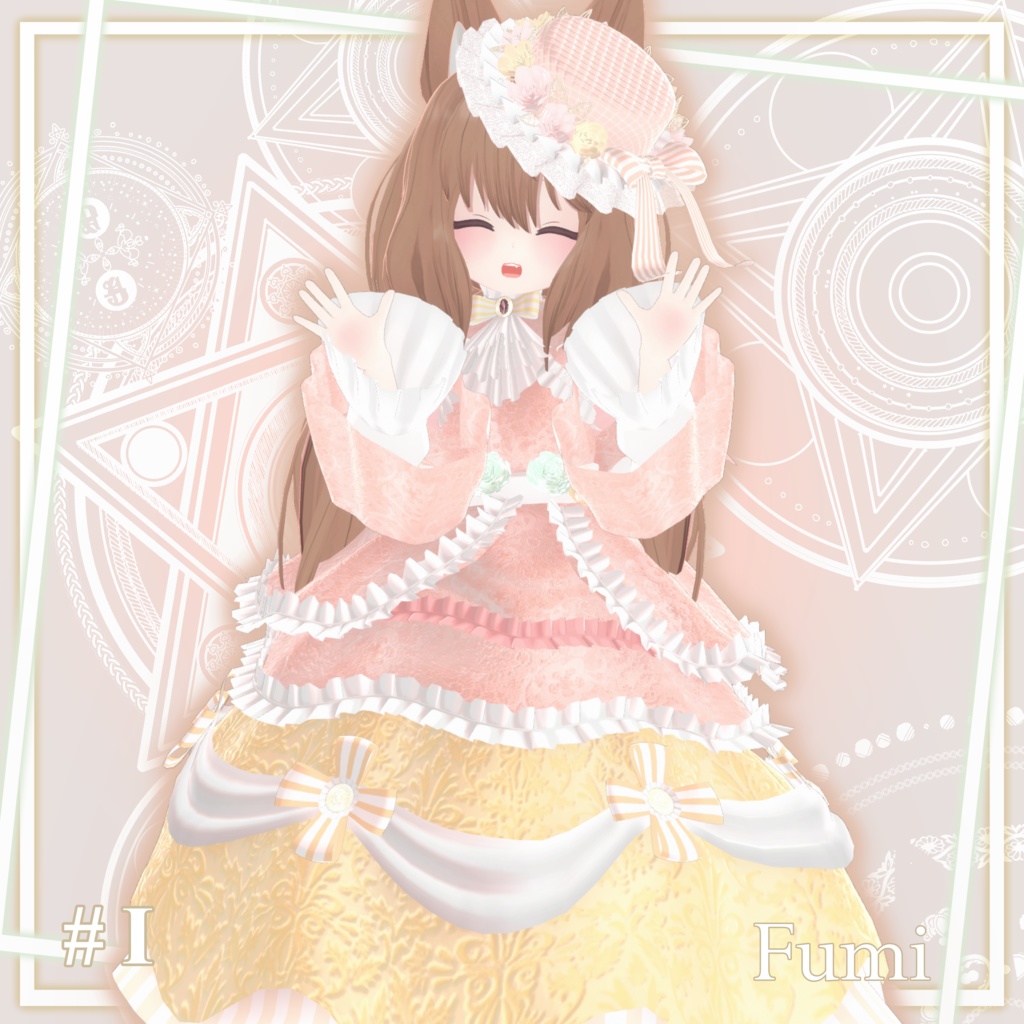 【Free-無料-】衣装#I(6 アバター対応) -Cloth#I (For 6 avatars)-