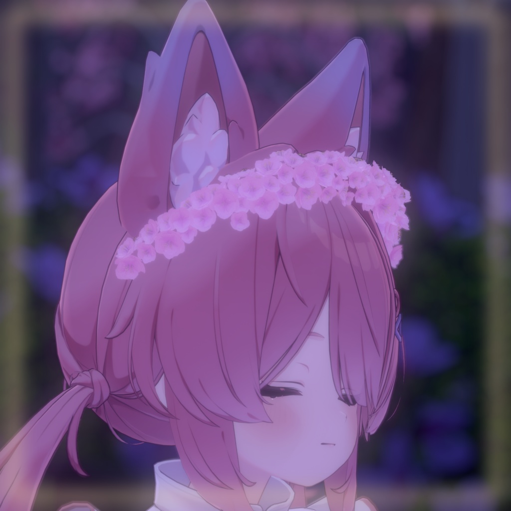 【Free-無料-】さくらのヘアアクセ2 -Sakura hair accessory2-