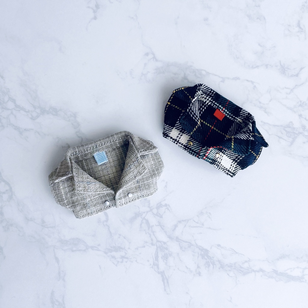 ぬいチェックジャケット