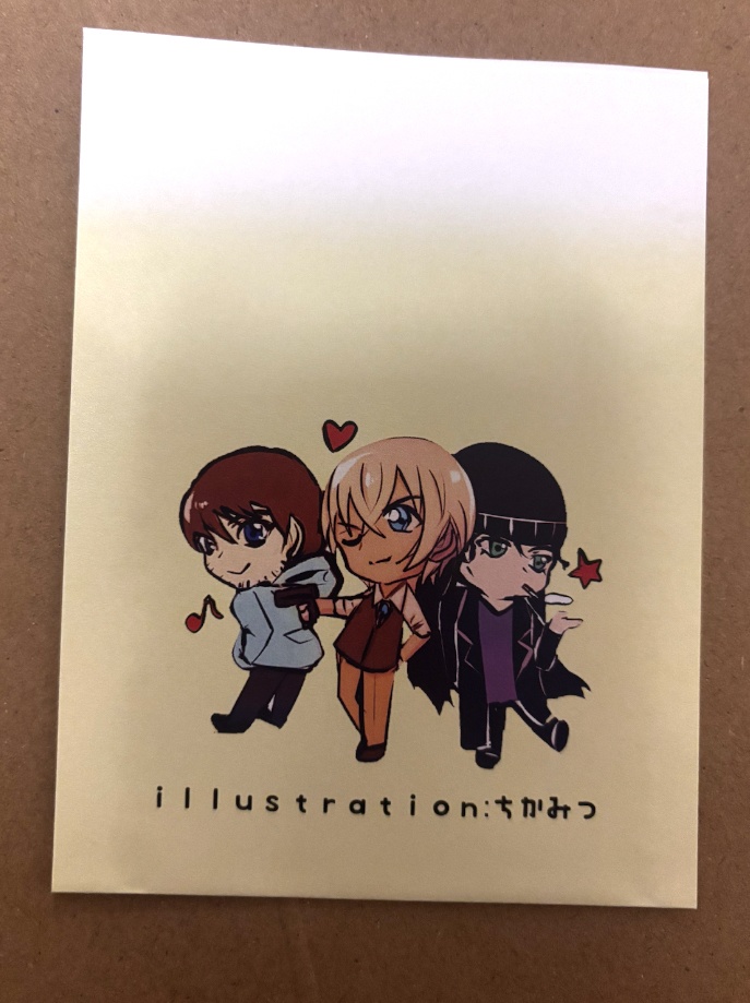 高明チェキ風カード4枚セット 封筒おまけ付き