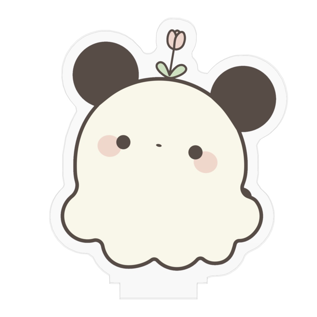 おばけぱんだのアクリルフィギュア