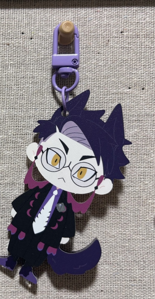 両面ケモミミアクキー（カラスバ）