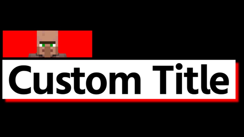 背景付きアイコン追従テキストテンプレート