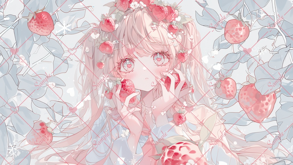ほわほわいちごの森🍓Fluffy Strawberry Forest