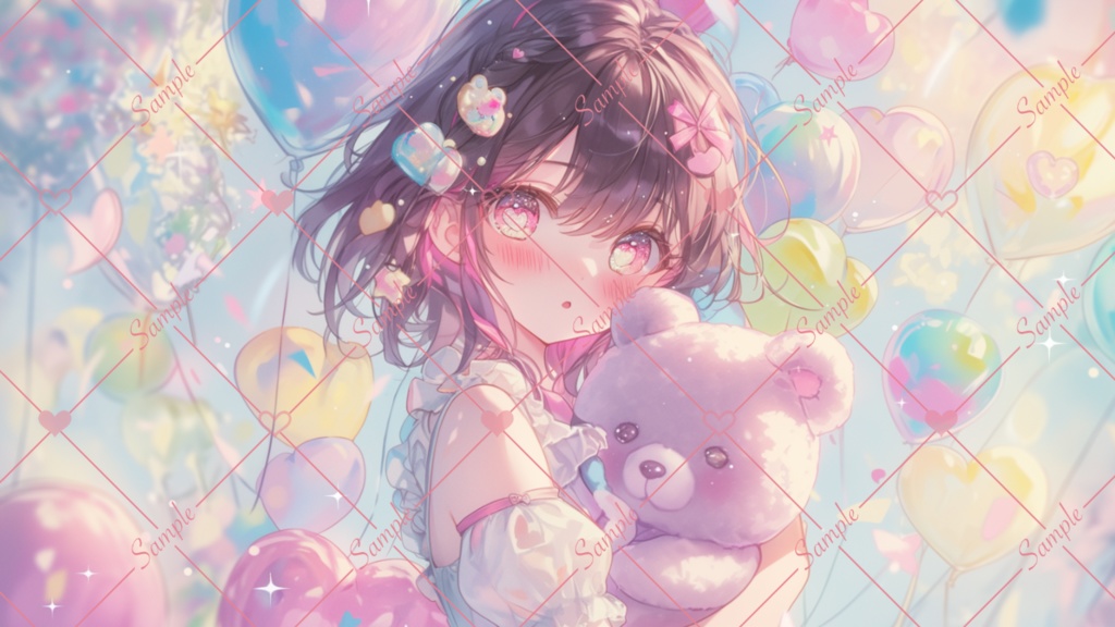 カラフル風船 Colorful Balloons