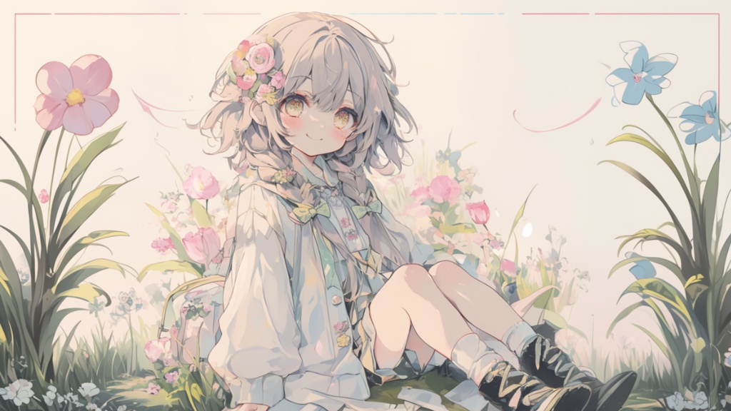 花の小道 Flower Path