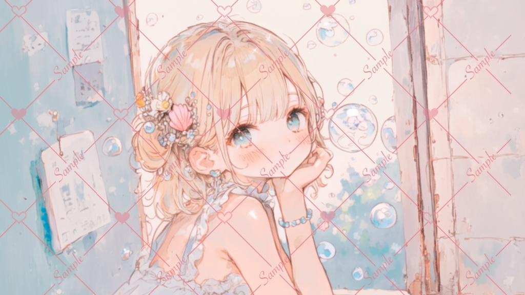 空色シャボン玉 Sky-Blue Bubbles
