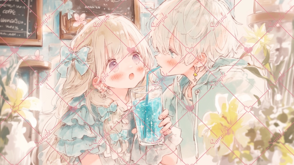 淡いブルーソーダ Pale Blue Soda