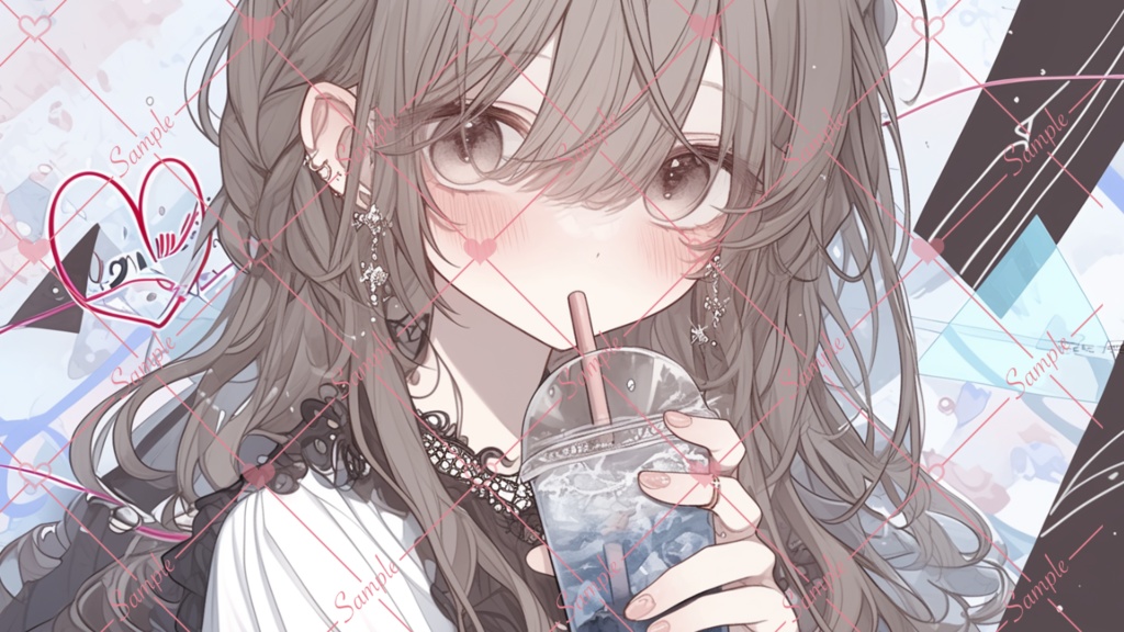 淡いブルーソーダ Pale Blue Soda