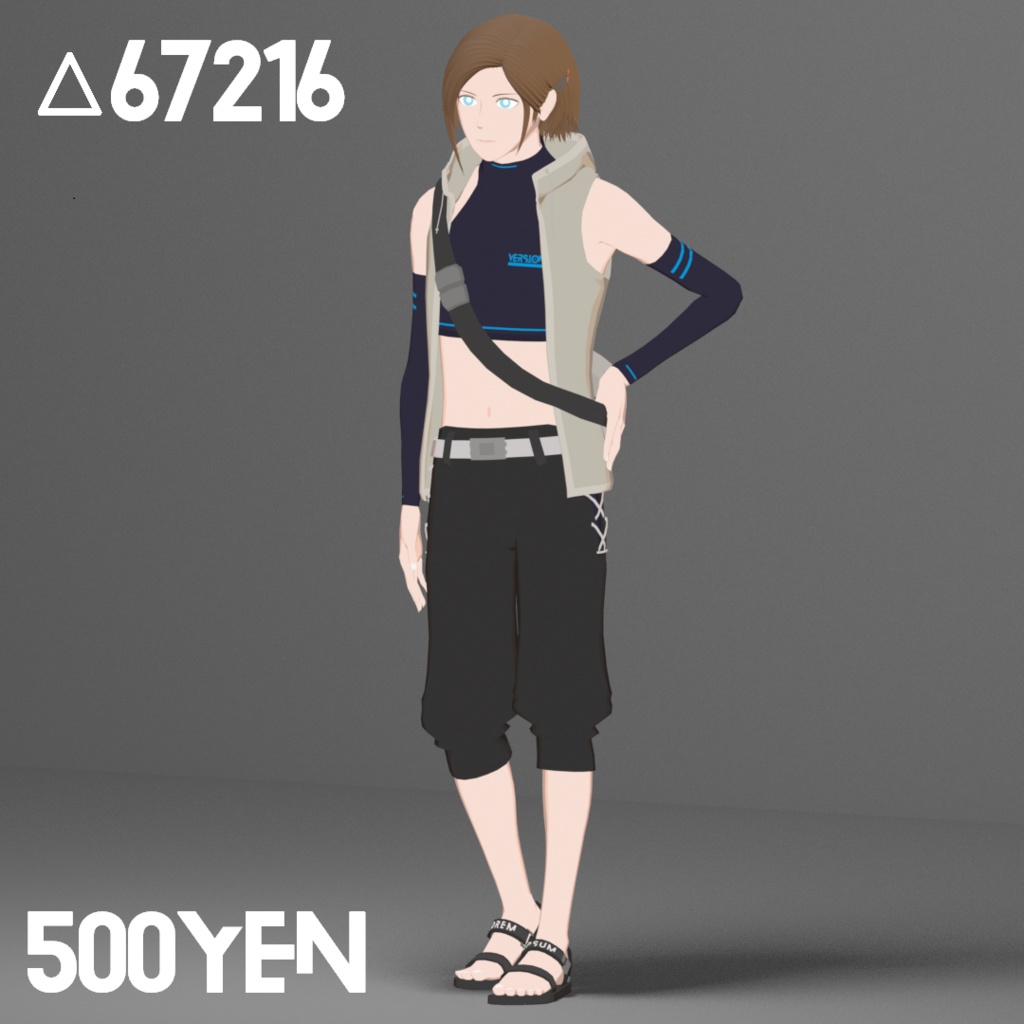 【EOL】P-V6 Shest(シェスツ) 【VRChat向けアバター】