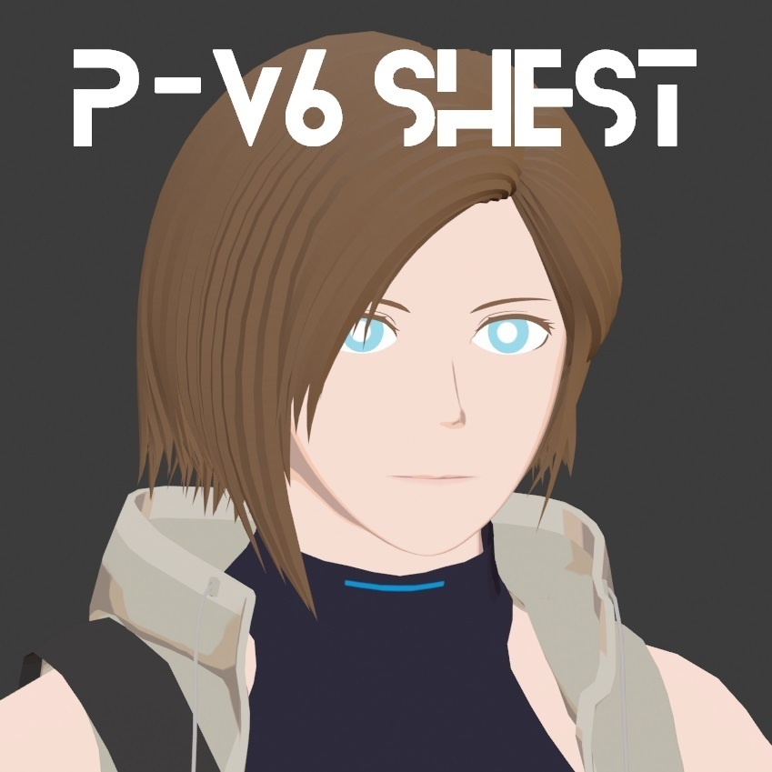 P-V6 Shest(シェスツ) 【VRChat向けアバター】