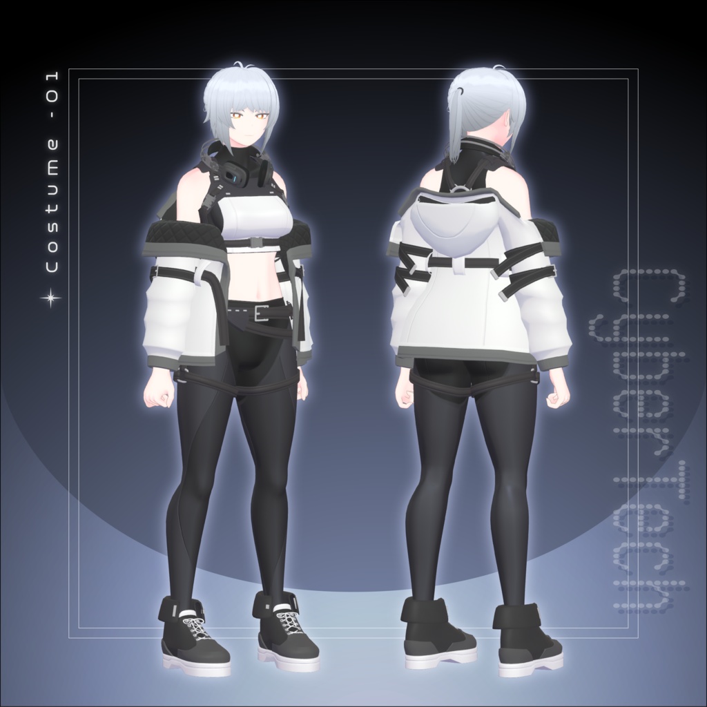 オリジナル3Dモデル「ルイダス」