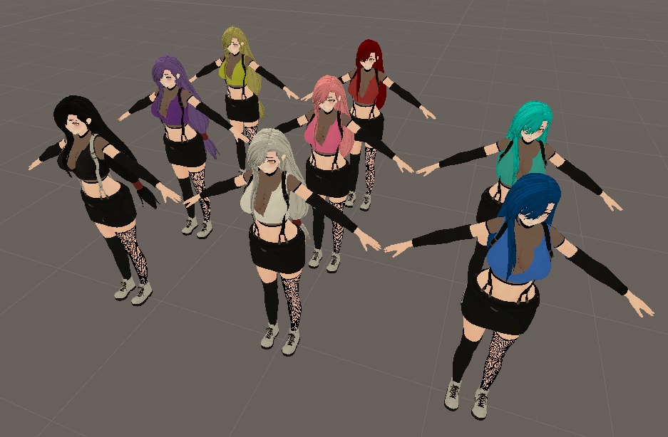 Tifa Lockhart Avatar for VRChat (V.1.1)
