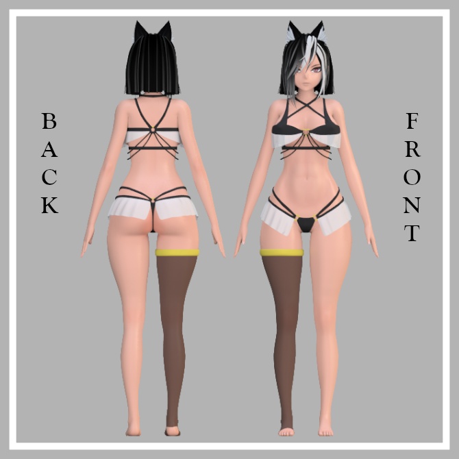 Bikini Outfit SayakiArt Body Base - ビキニ衣装SayakiArtボディベース