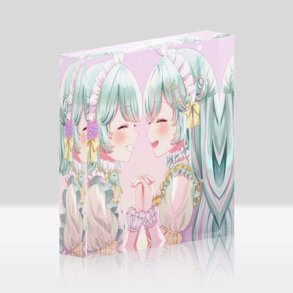 【雨音けろ1周年記念グッズ】「この先もずっと。」アクリルブロック