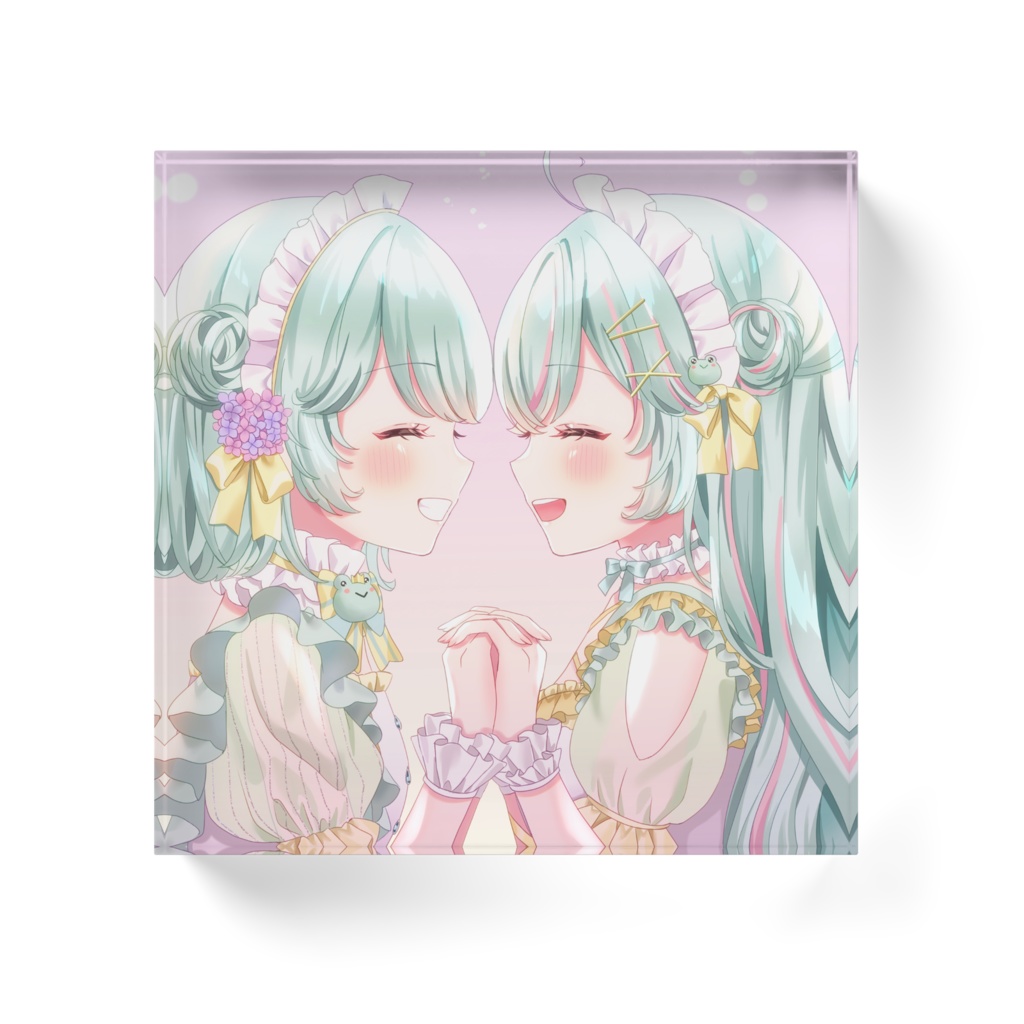 【雨音けろ1周年記念グッズ】「この先もずっと。」アクリルブロック