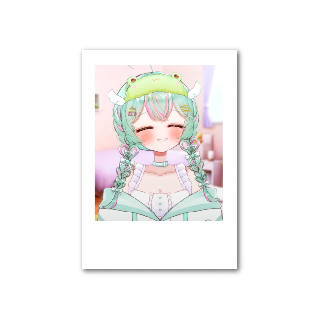 【雨音けろ3周年記念グッズ】表情豊かな新衣装フォト風カード(全8種)