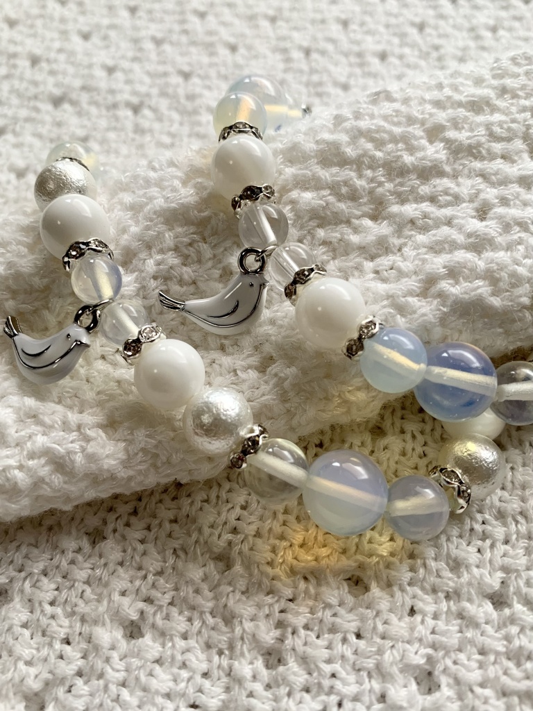 鶴丸国永モチーフブレスレット②