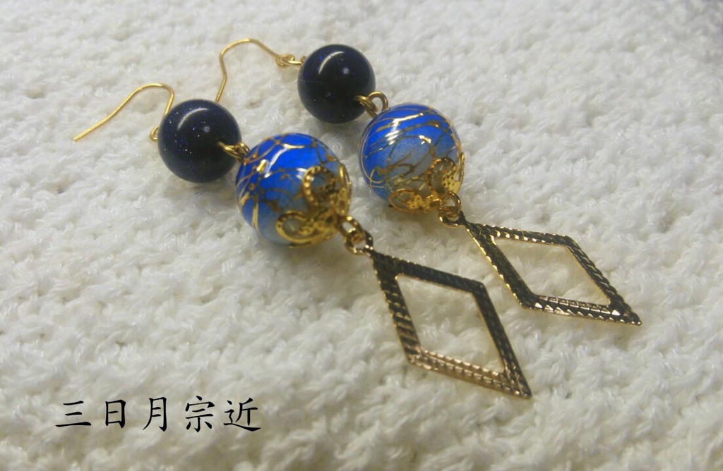 【刀剣乱舞】キャラモチーフピアス