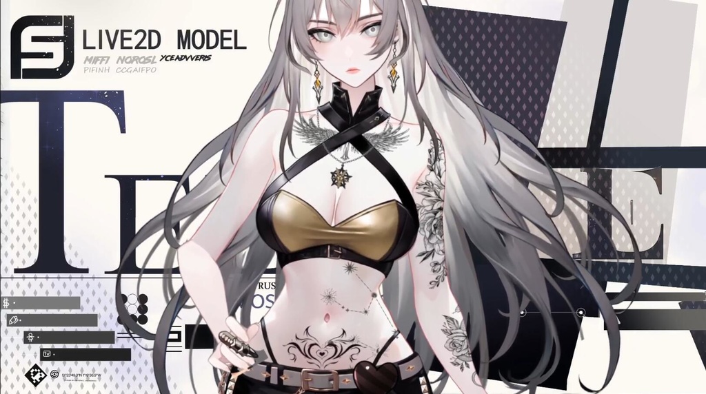 live 2 dクラッシュキスEmilia(パンク服)