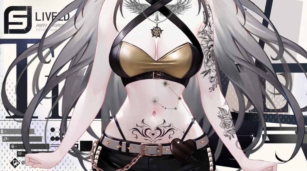 live 2 dクラッシュキスEmilia(パンク服)