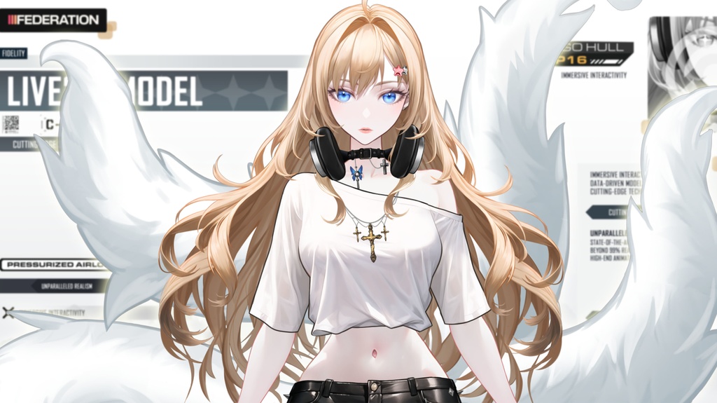 Live2d model: Star Kiss Nova