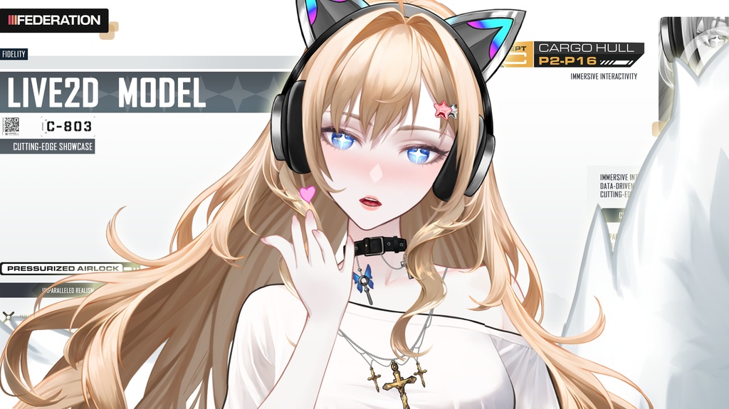 Live2d model: Star Kiss Nova