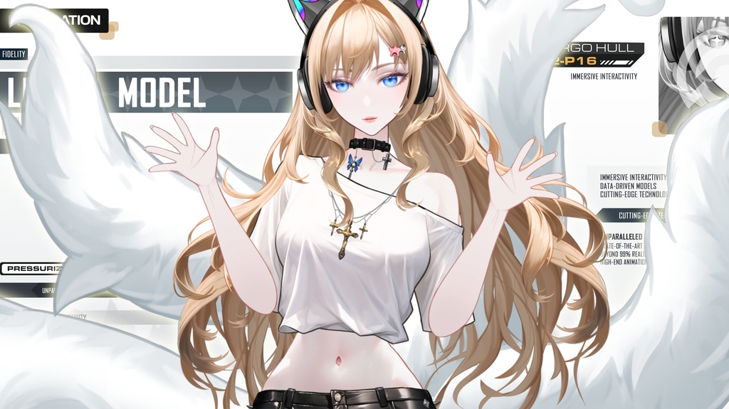 Live2d model: Star Kiss Nova