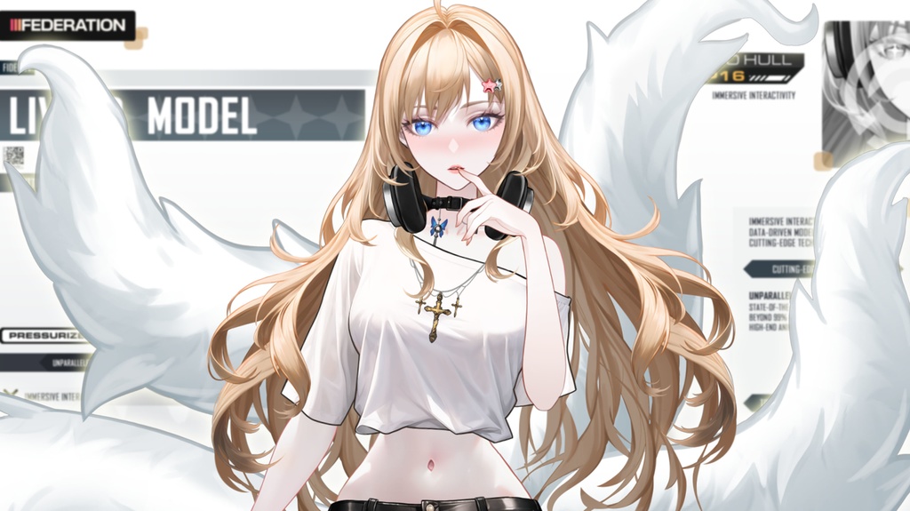 Live2d model: Star Kiss Nova