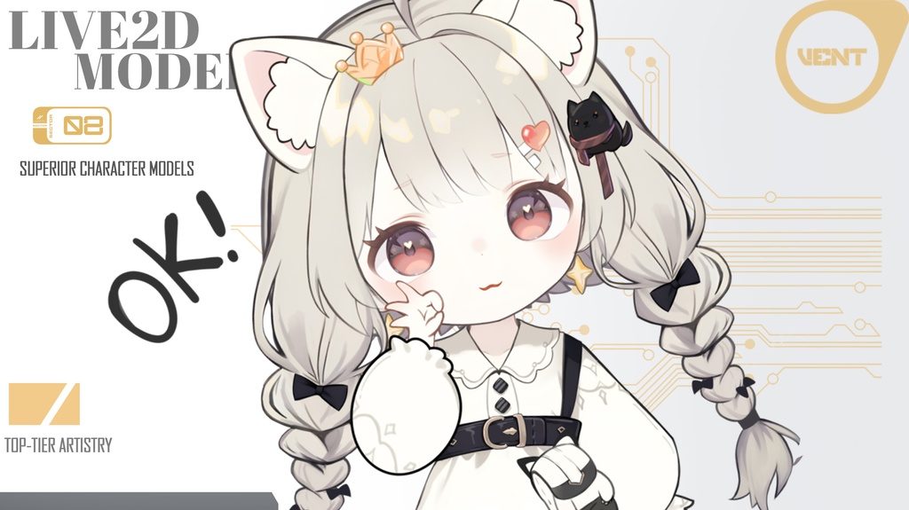 live 2 dモデル:candy YOYO