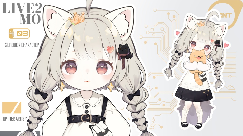 live 2 dモデル:candy YOYO