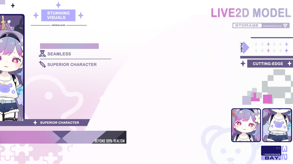 live 2 d背景作成(カスタムコンテンツ)