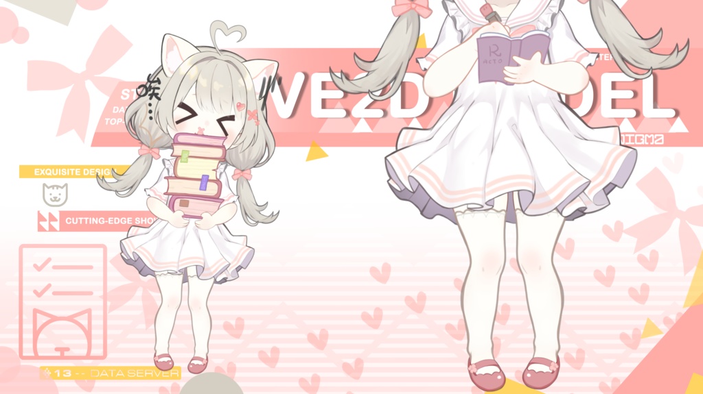 Live 2 dモデル:Candy yodlc 1