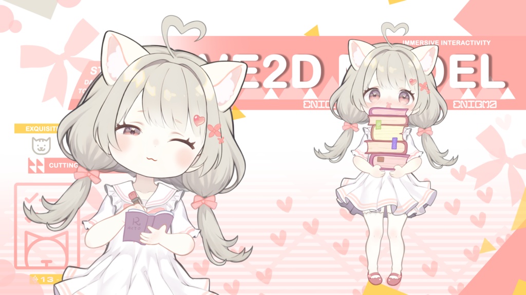 Live 2 dモデル:Candy yodlc 1