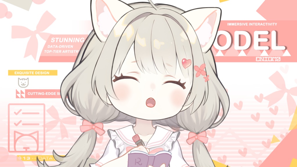 Live 2 dモデル:Candy yodlc 1