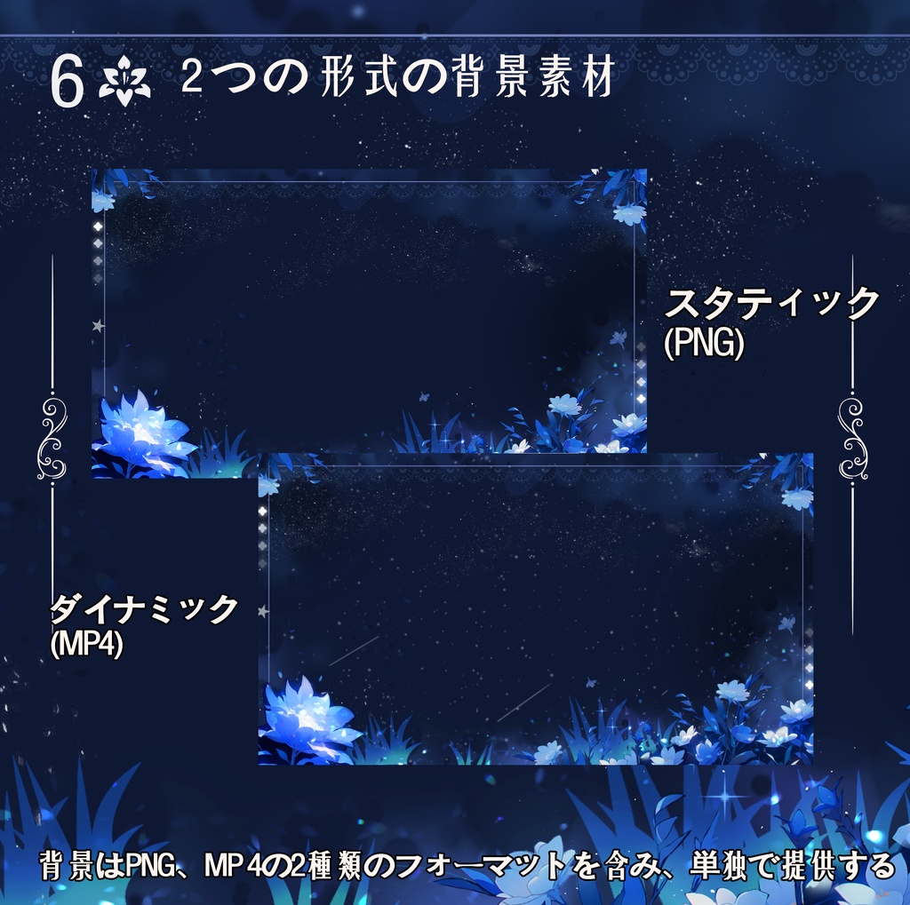 今回は星花月夜の自由度の高いDIYライブルーム素材