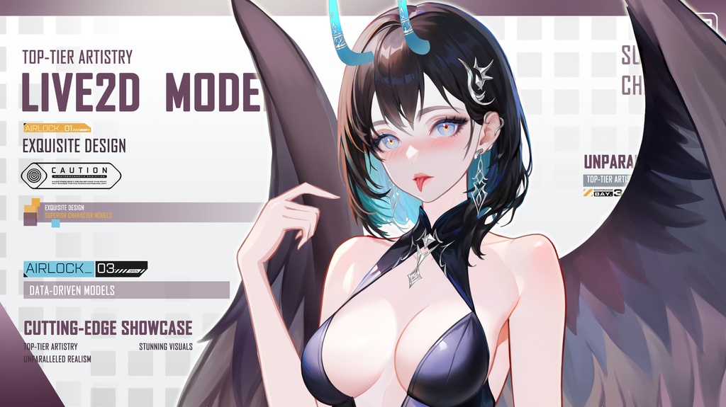 Live 2 dモデル:Witch L Melanie