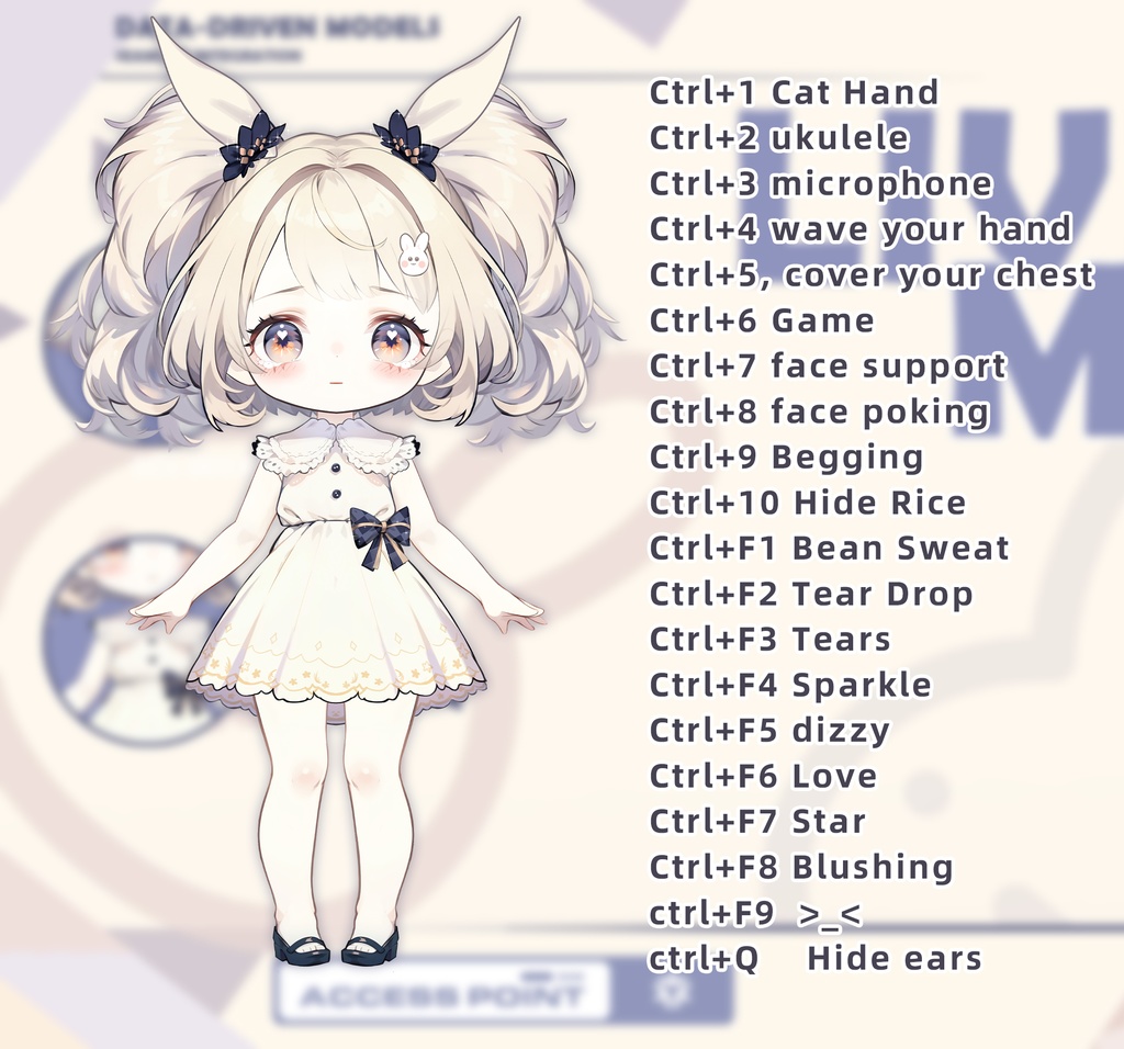 live2d candyX Rabber