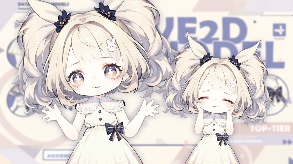 live2d candyX Rabber