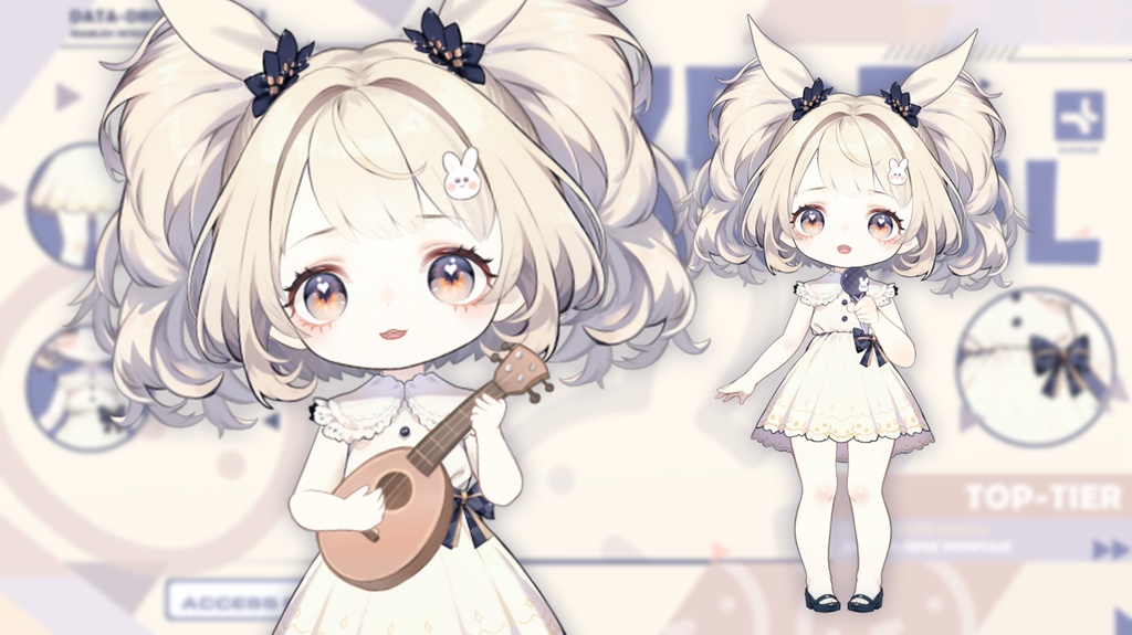 live2d candyX Rabber