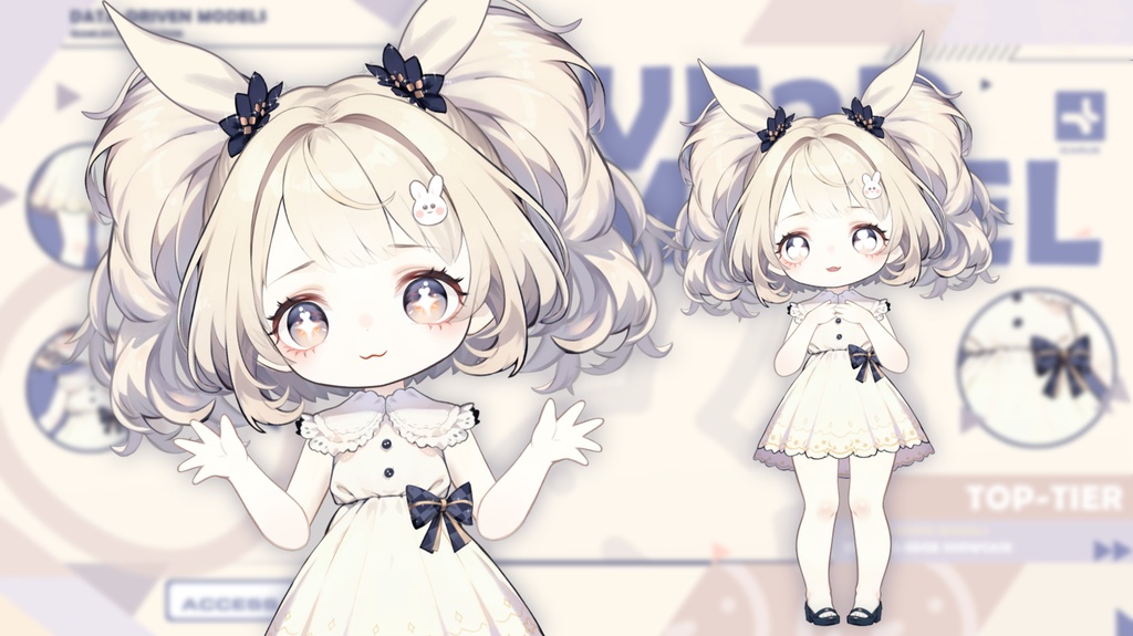 live2d candyX Rabber