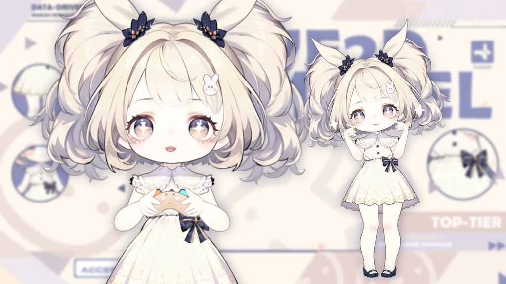 live2d candyX Rabber