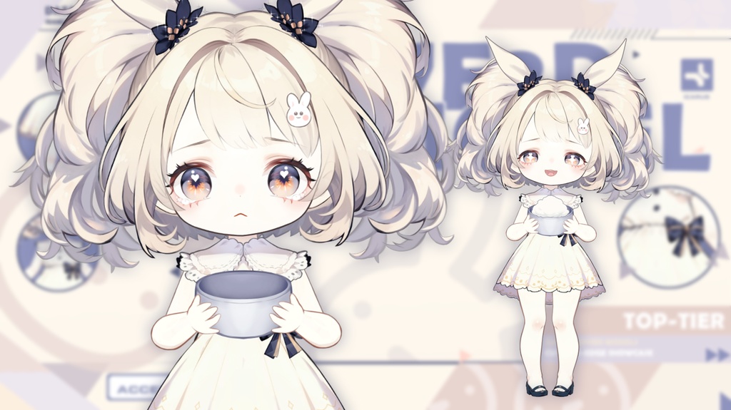 live2d candyX Rabber