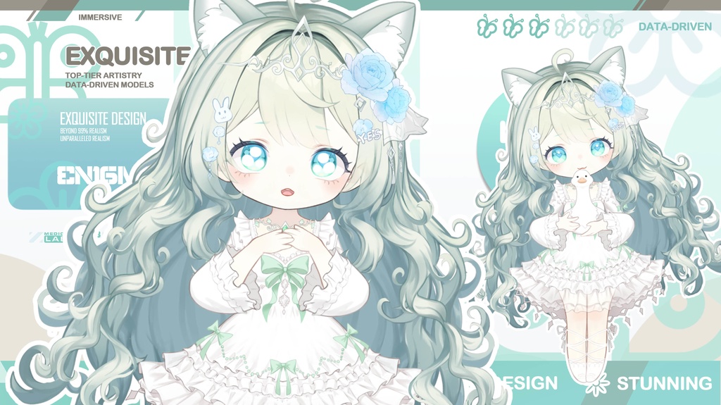 live 2 dモデル:candy MeryL