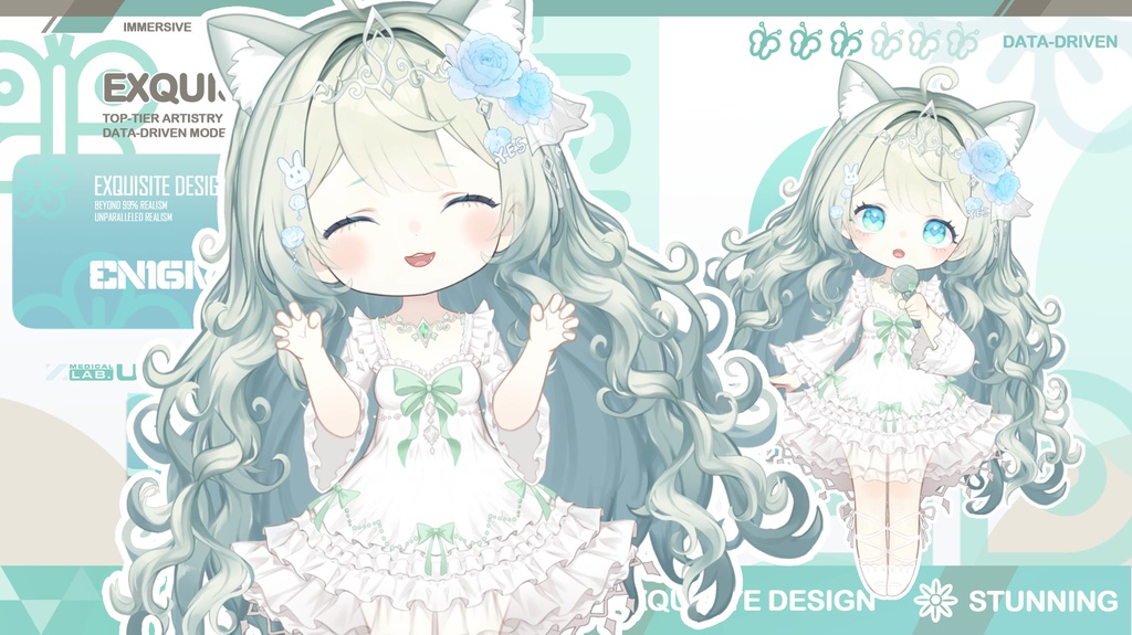 live 2 dモデル:candy MeryL