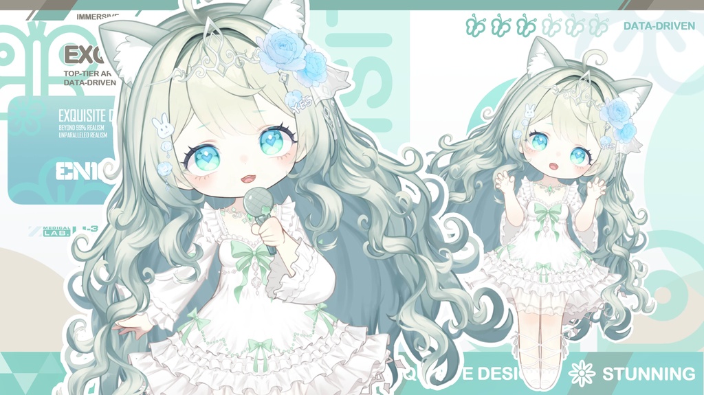 live 2 dモデル:candy MeryL