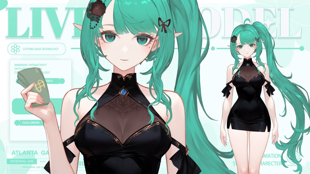 Live2d model: SSR Happy3