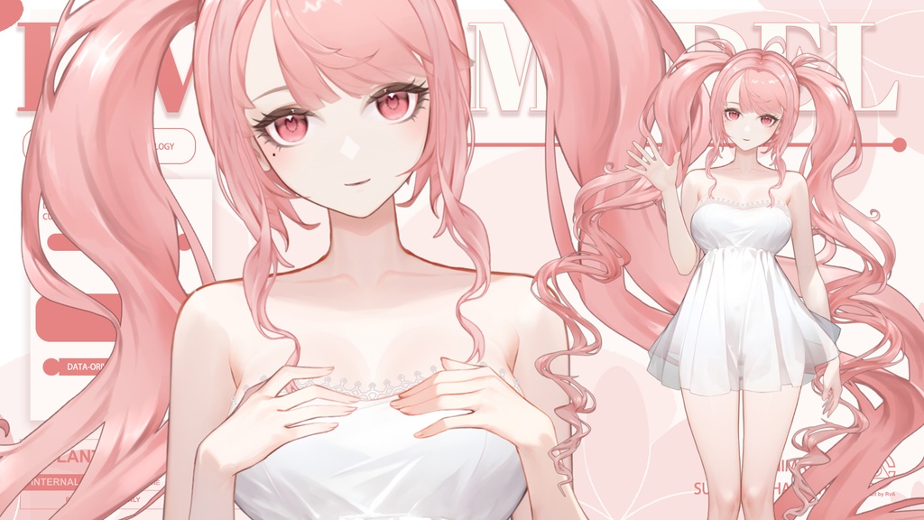 Live2d model: SSR Happy3