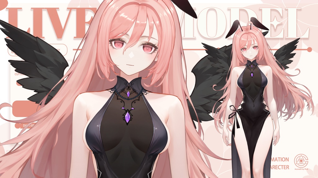 Live2d model: SSR Happy3